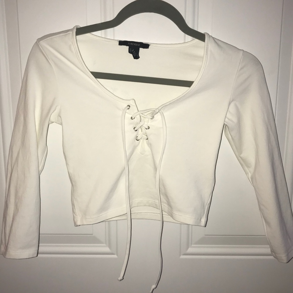 Forever 21 Simple Cute Crop Top!